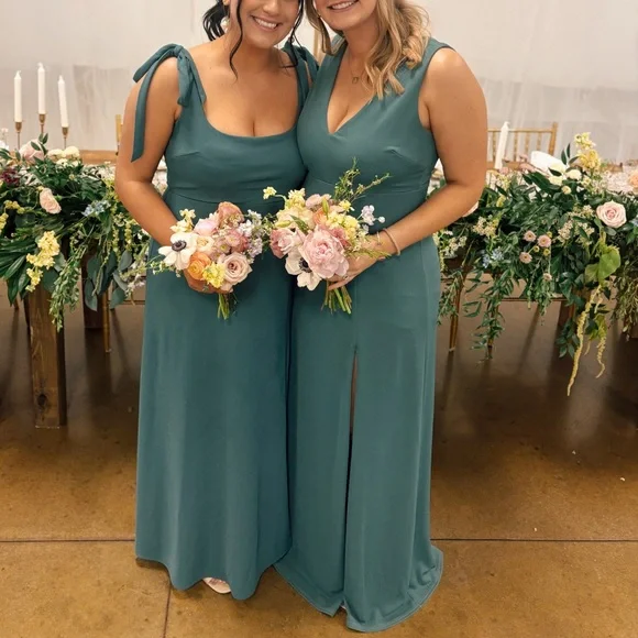 Birdy Grey | Dresses | Birdy Grey Seaglass Color Bridesmaid Dress | Poshmark